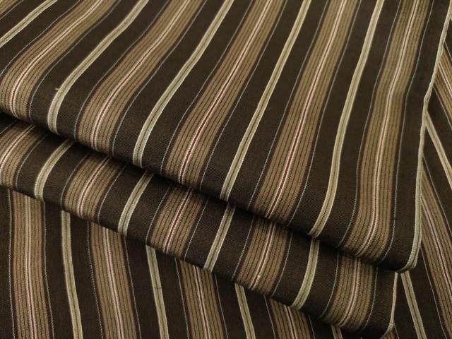 平和屋着物●お召　縞　正絹　逸品　AABH5913ck 平和屋着物○お召 縞 正絹 逸品 AABH5913ck