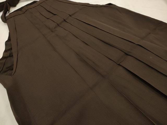 平和屋着物■女性　行灯袴　間道　正絹　逸品　AABH5942sx