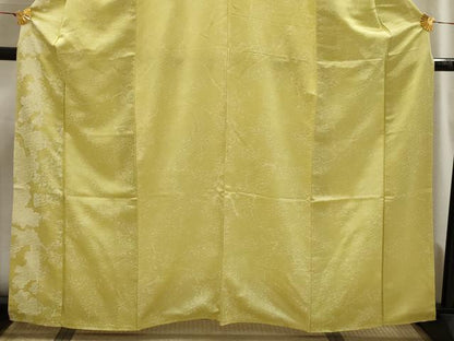 平和屋着物■豪華色留袖　草花文　正絹　逸品　AABH5961sx