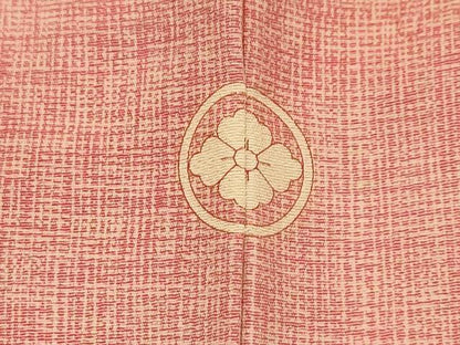 平和屋着物■上質な小紋　幾何学文様　暈し染め　正絹　逸品　AABH5972sx