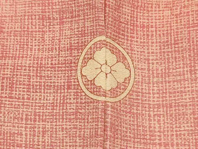 平和屋着物■上質な小紋　幾何学文様　暈し染め　正絹　逸品　AABH5972sx