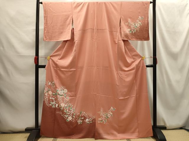 平和屋着物■訪問着　辻が花　暈し染め　銀彩　正絹　逸品　AABH5973sx