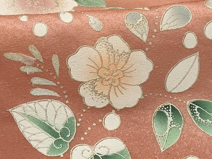 平和屋着物■訪問着　辻が花　暈し染め　銀彩　正絹　逸品　AABH5973sx