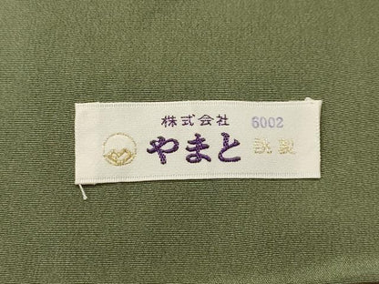 平和屋着物■上質な小紋 舞花文 暈し染め 金彩 やまと誂製 正絹 逸品 AABH5991sx