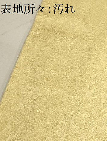 平和屋着物■訪問着 絞り 扇面花文 金糸 金彩 正絹 逸品 AABH6021sx