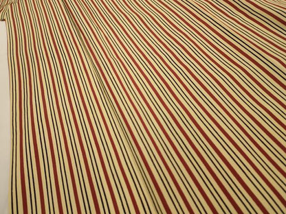平和屋着物■上質な小紋 間道 正絹 逸品 AABH6032sx