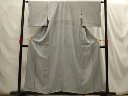 平和屋着物■上質な小紋 狢菊 正絹 逸品 AABH6044sx
