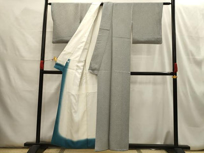 平和屋着物■上質な小紋 狢菊 正絹 逸品 AABH6044sx