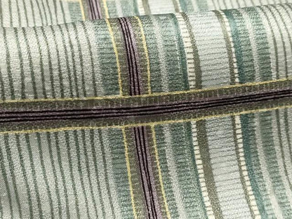 平和屋着物■小紋 格子 金彩 洗える着物 AABH6080sx