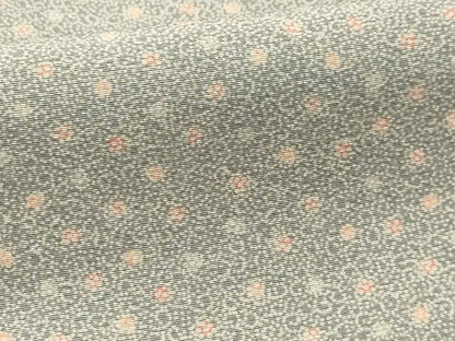 平和屋着物■上質な小紋 花唐草文 正絹 逸品 AABH6101sx