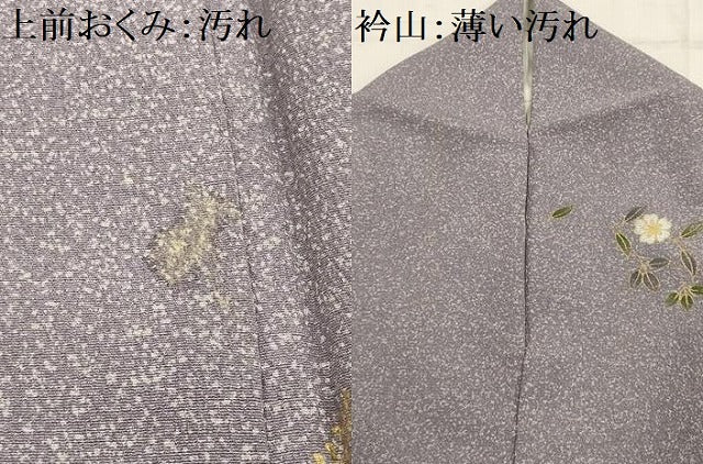 平和屋着物■訪問着 扇面花文 金彩 正絹 逸品 AABH6104sx