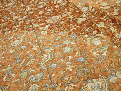 平和屋着物■訪問着 花鳥文 正絹 逸品 AABH6110sx