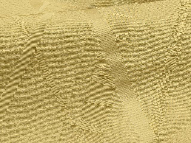平和屋着物■上質な色無地 笹竹地紋 木蘭色 正絹 逸品 AABH6134sx