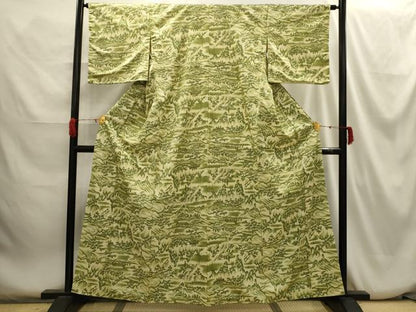 平和屋着物■小紋　風景文　洗える着物　AABH6154sx