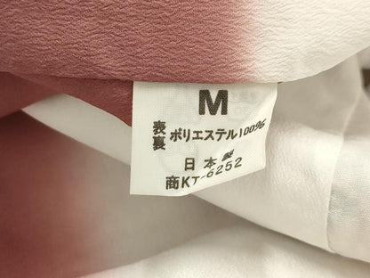 平和屋着物■小紋 型染め 草花文 鬼しぼ縮緬 洗える着物 AABH6161sx