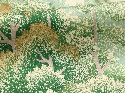 平和屋着物■豪華色留袖 樹林文 正絹 逸品 AABH6167sx