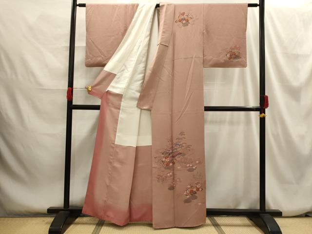 平和屋着物■訪問着　風景文　鈴乃屋扱い　正絹　逸品　AABH6170sx