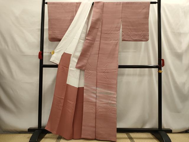 平和屋着物■色留訪問着　霞文　暈し染め　正絹　逸品　AABH6182sx