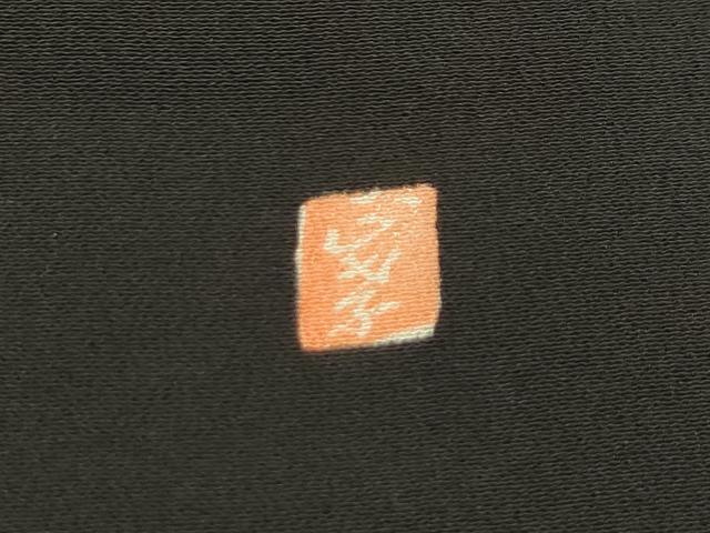 平和屋着物■豪華黒留袖　作家物　刺繍　花鳥文　暈し染め　金彩　正絹　逸品　AABH6207sx