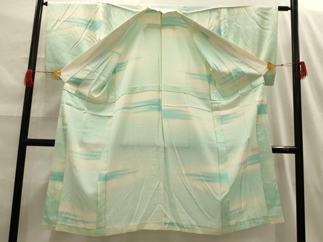 平和屋着物■長襦袢 無双仕立て 霞文 正絹 逸品 AABH6212sx