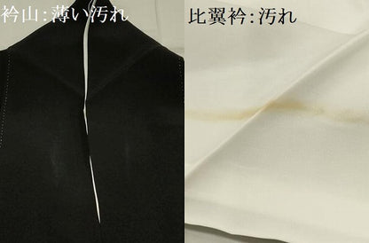 平和屋着物■豪華黒留袖　花鏡裏文　正絹　逸品　AABH6236sx