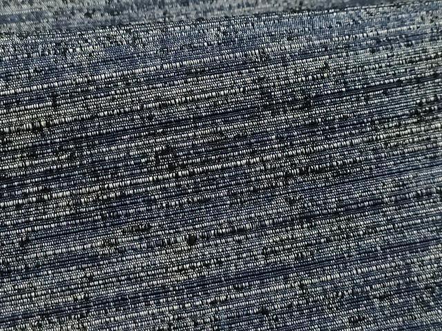 平和屋着物■上質な紬　横段文　正絹　逸品　AABH6249sx