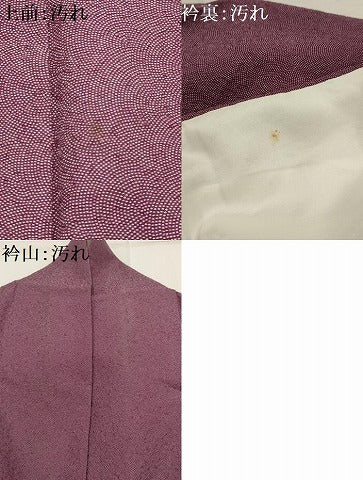 平和屋着物■江戸小紋　作家物　鮫小紋柄　正絹　逸品　AABH6278sx