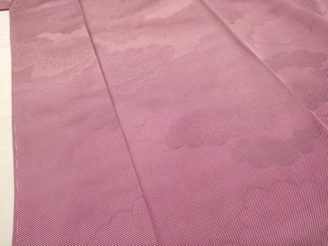 平和屋着物■上質な小紋　雲海文　正絹　逸品　AABH6280sx