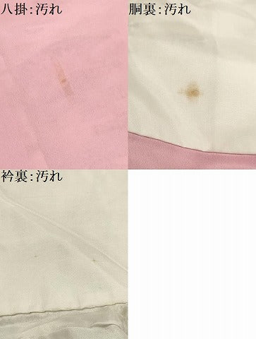 平和屋着物■上質な小紋 風景文 正絹 逸品 AABH6295sx