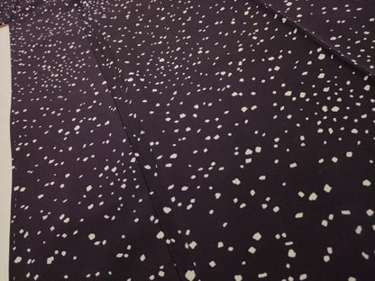 平和屋着物■上質な小紋　箔散らし文様　正絹　逸品　AABH6305sx