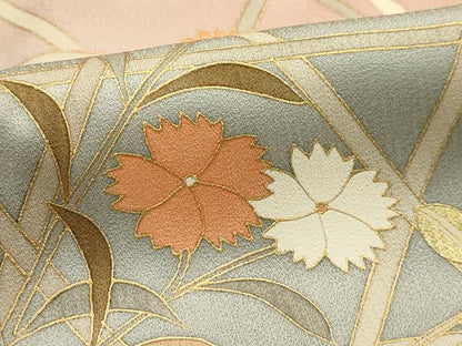 平和屋着物■訪問着　花籬文　暈し染め　金彩　正絹　逸品　AABH6318sx