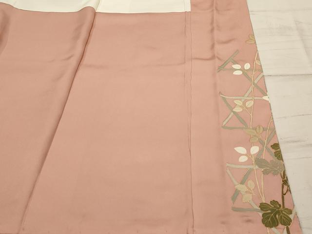 平和屋着物■訪問着　花籬文　暈し染め　金彩　正絹　逸品　AABH6318sx
