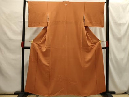 平和屋着物■無地絵羽訪問着　雲取結び紐地紋　正絹　逸品　AABH6329sx