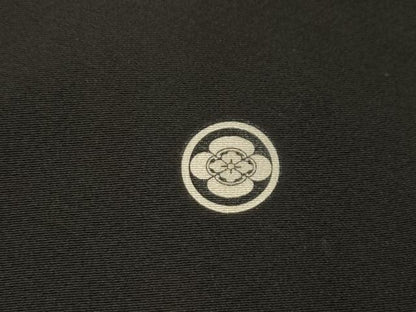 平和屋着物■豪華黒留袖　作家物　風景文　暈し染め　金銀彩　正絹　逸品　AABH6330sx
