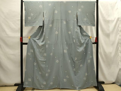 平和屋着物■上質な小紋　源氏香　正絹　逸品　AABH6348sx