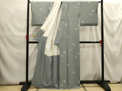 平和屋着物■上質な小紋　源氏香　正絹　逸品　AABH6348sx