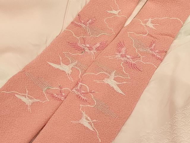 平和屋着物●振袖用長襦袢　無双仕立て　花丸文　暈し染め　正絹　逸品　未使用　AABH4885fy 楽天市場】平和屋着物○振袖用長襦袢 無双仕立て 絞り 舞花文 正絹