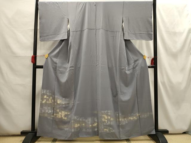 平和屋着物■豪華色留袖 霞市松文 金銀糸 正絹 逸品 AABH6371sx