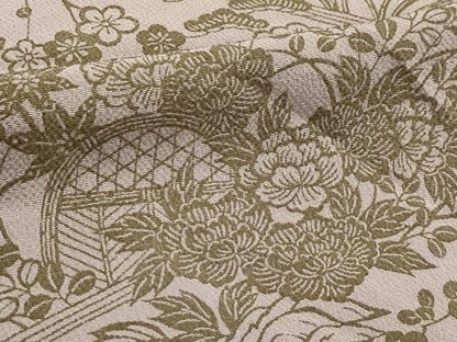 平和屋着物■上質な小紋 松竹梅流水花籬文 正絹 逸品 AABH6382sx