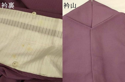 平和屋着物＊夏物 色無地 絽 浅紫色 正絹 逸品 AABH6402jd