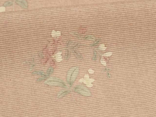 平和屋着物＊夏物 小紋 絽 草花丸文 高島屋扱い 正絹 逸品 未使用 AABH6404jd