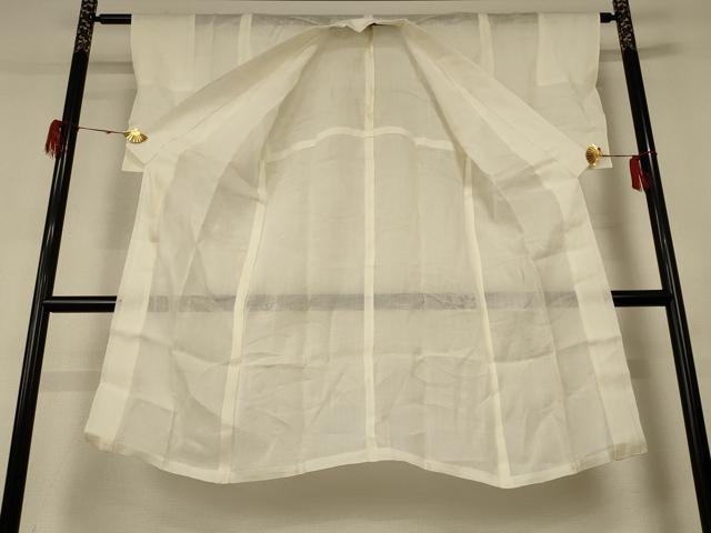 平和屋着物＊夏物　長襦袢　草花紋紗　麻　逸品　CABB9840ze 平和屋着物＊夏物 長襦袢 草花紋紗 麻 逸品 CABB9840ze 【公式通販】