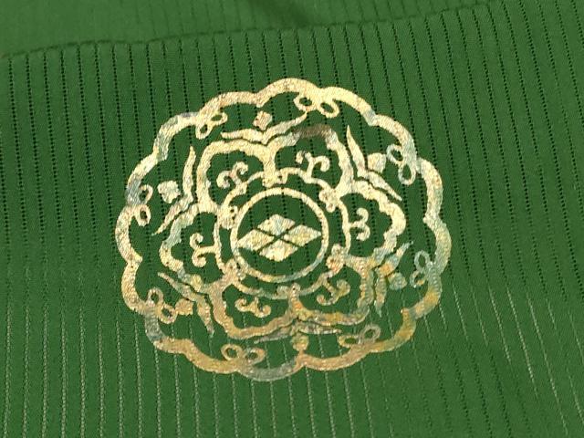 平和屋着物＊夏物 色留袖 縦絽 宝づくし 金彩 正絹 逸品 AABH6408jd