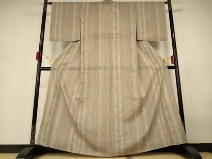 平和屋着物＊夏物 本場大島紬 夏大島 間道 正絹 逸品 AABH6424jd
