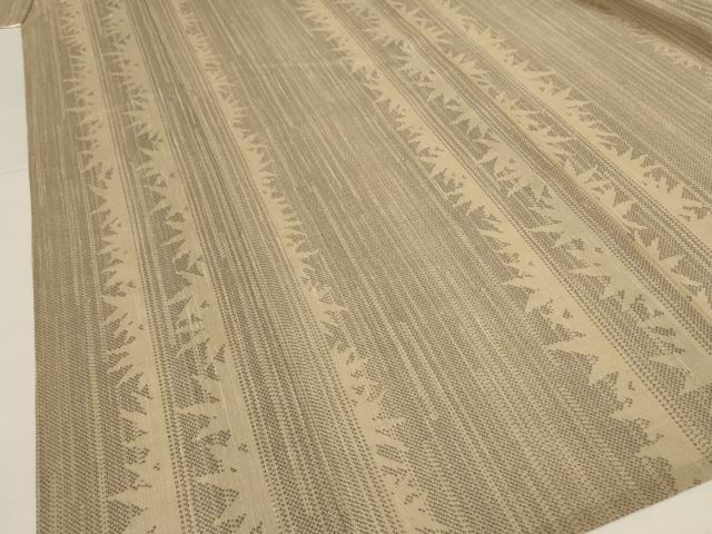 平和屋着物＊夏物 本場大島紬 夏大島 間道 正絹 逸品 AABH6424jd