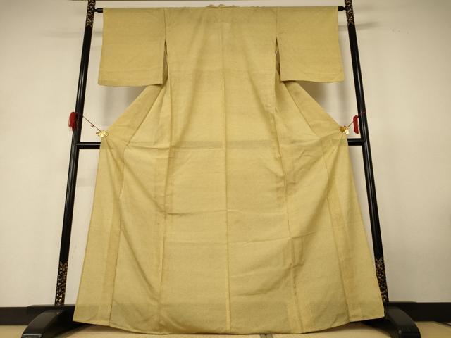 平和屋着物＊夏物 小紋 絽 鮫小紋柄 正絹 逸品 AABH6430jd