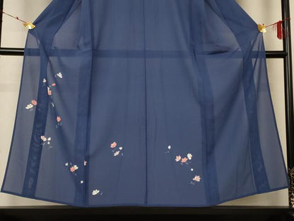 平和屋着物＊夏物 訪問着 絽 草花文 正絹 逸品 AABH6449jd
