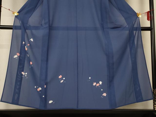 平和屋着物＊夏物 訪問着 絽 草花文 正絹 逸品 AABH6449jd