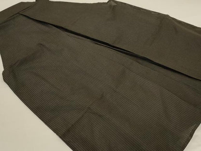 平和屋着物＊夏物 男性 馬乗り袴 縞 正絹 逸品 AABH6454jd