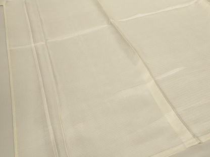 平和屋着物＊夏物 長襦袢 絽 鳥の子色 正絹 逸品 AABH6457jd